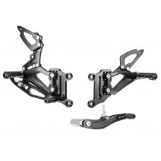 Bonamici Racing Aluminium Rearsets for the Yamaha YZF-R1S 2004-2006